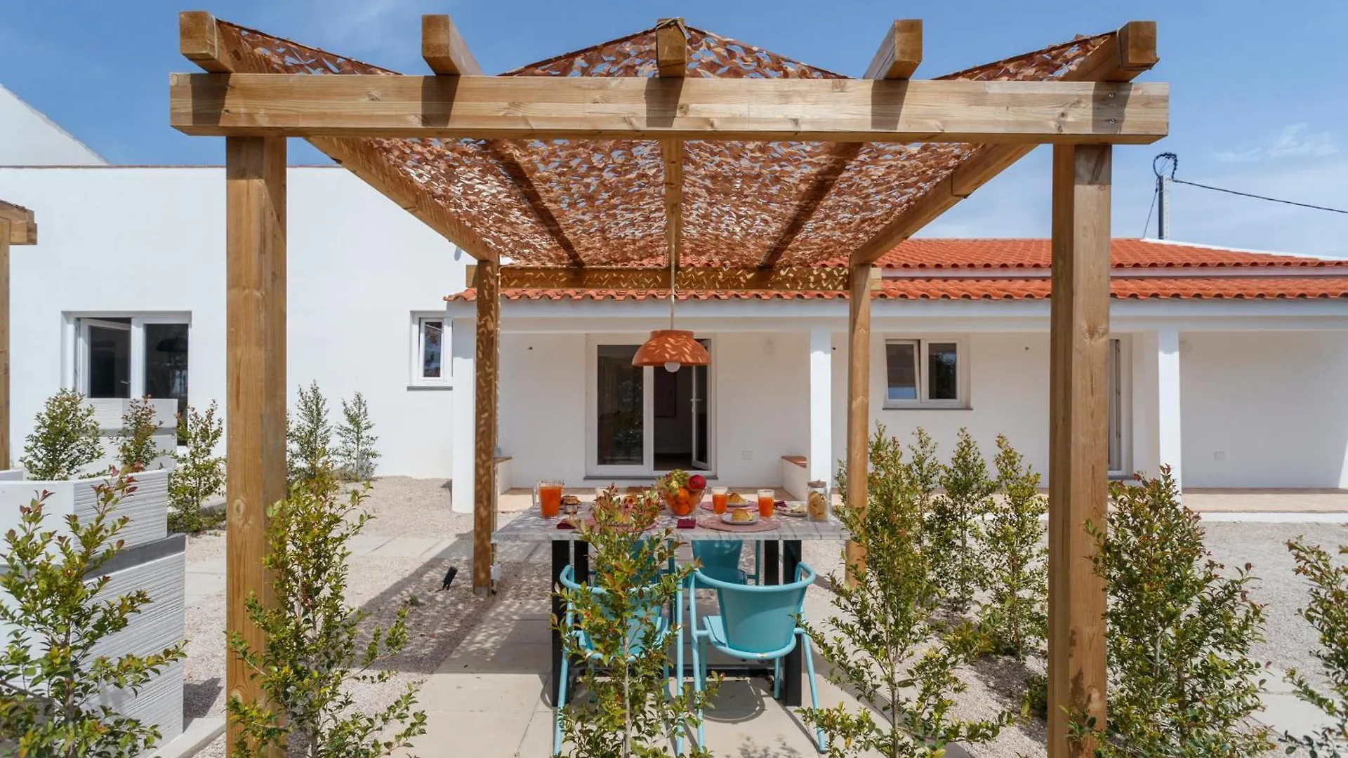 בית נופש הוילה Tavira-Quinta Da Janela Azul