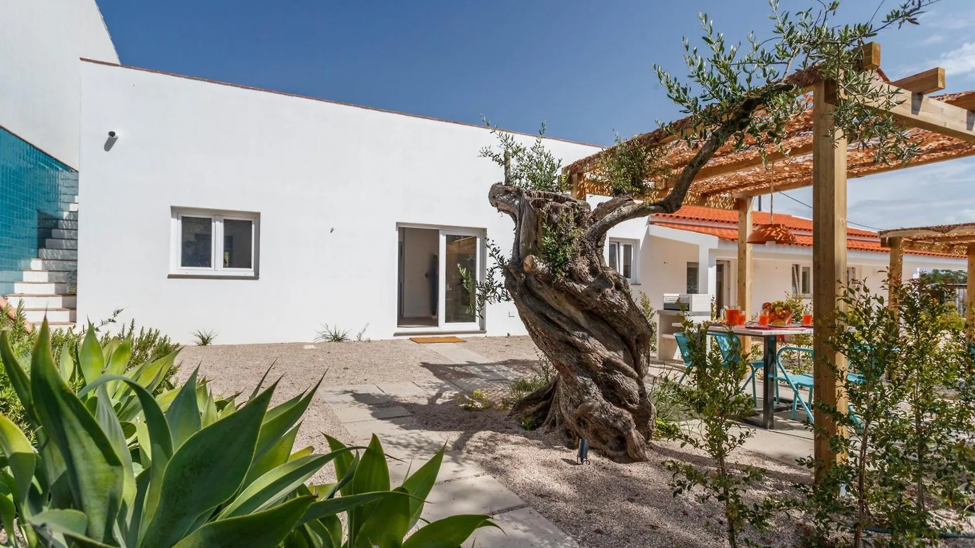 הוילה Tavira-Quinta Da Janela Azul בית נופש טאווירה